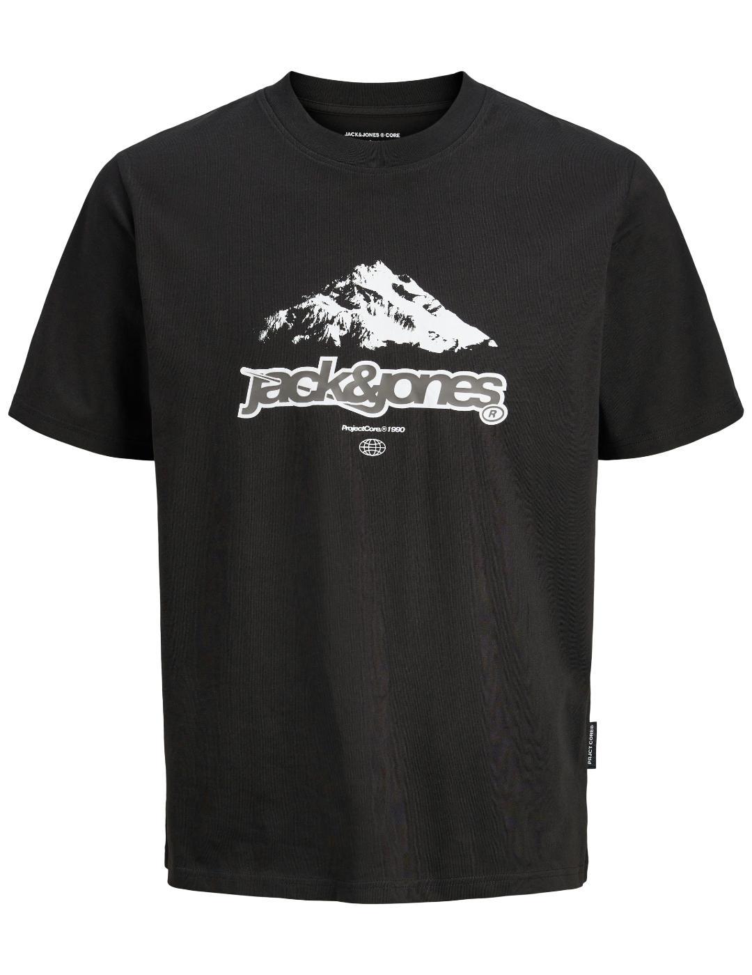 Camiseta Jack & Jones Flare negro para hombre