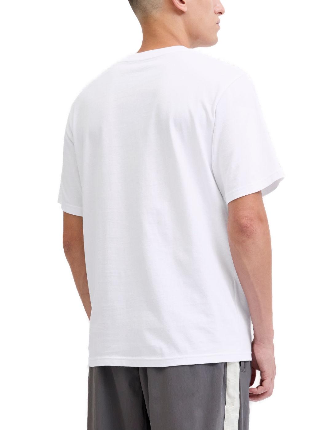 Camiseta Jack&Jones Flare blanco manga corta para hombre