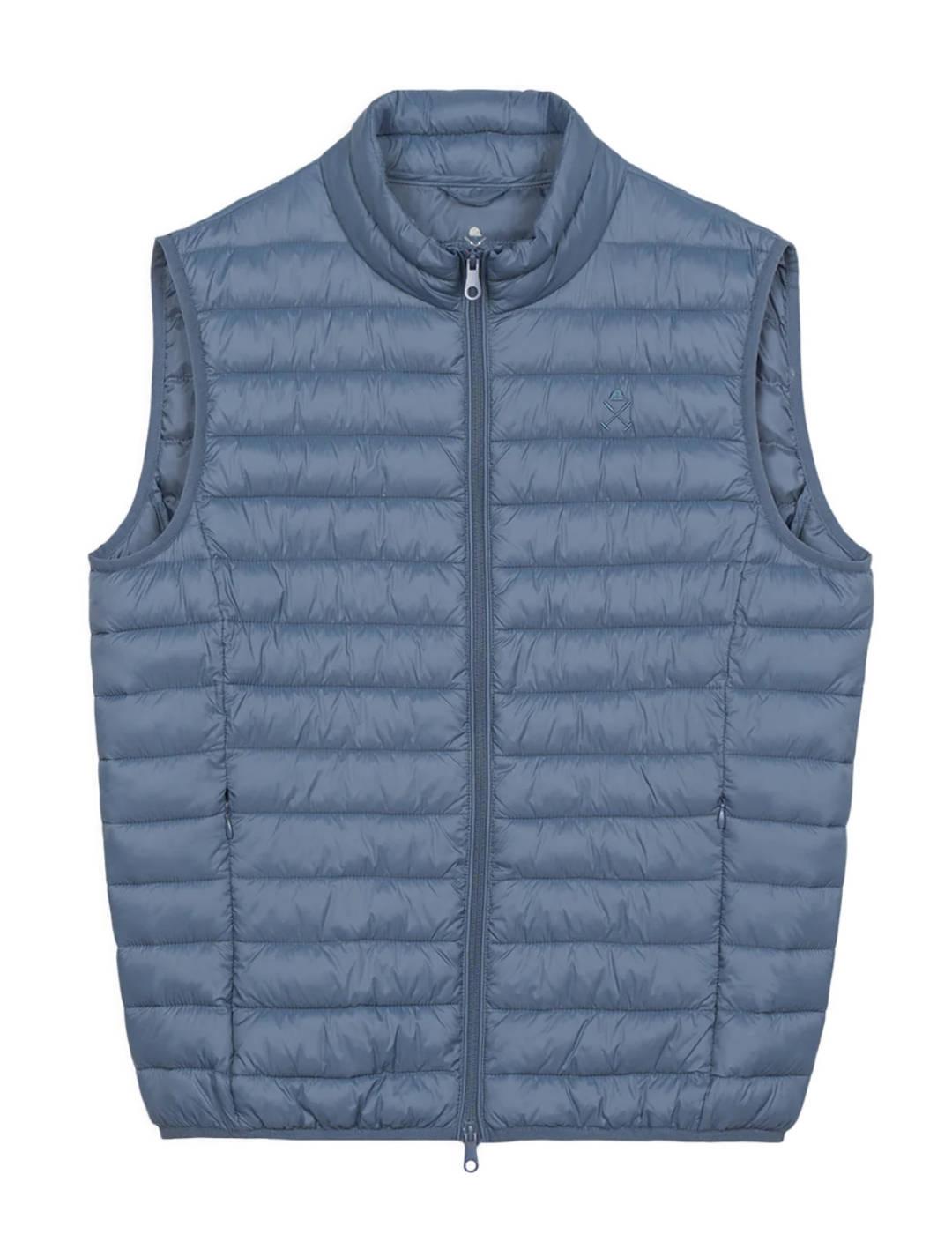 Chaleco Harper&Neyer Icon azul guateado para hombre