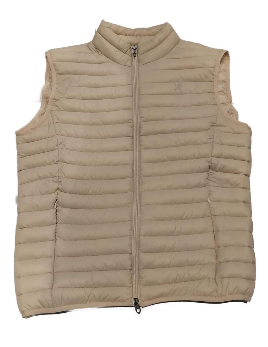 Chaleco Harper&Neyer Icon beige con cremallera para hombre