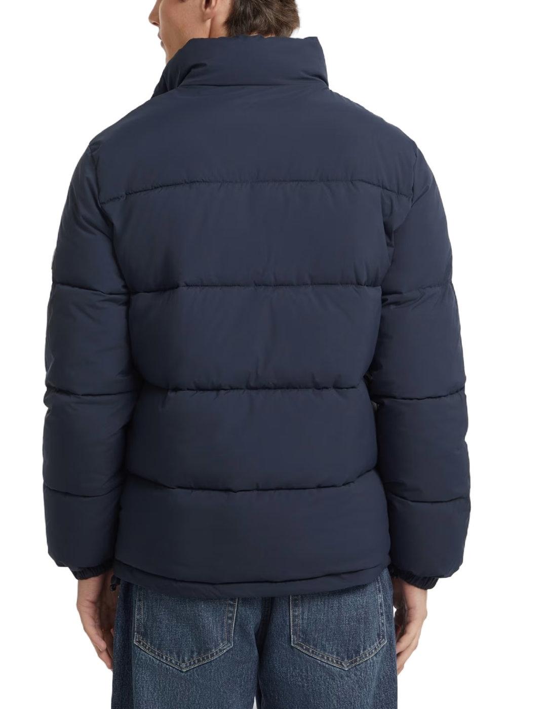 Chaqueta Guess Jeans Reg azul acolchada para hombre