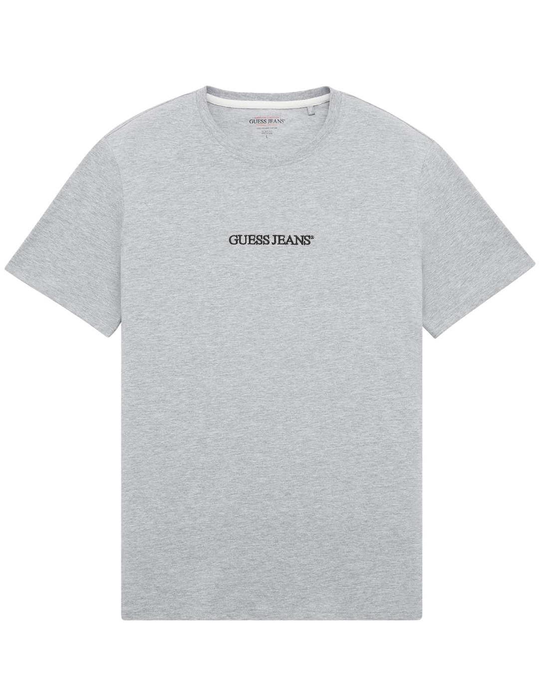 Camiseta Guess Jeans Slim gris manga corta para hombre