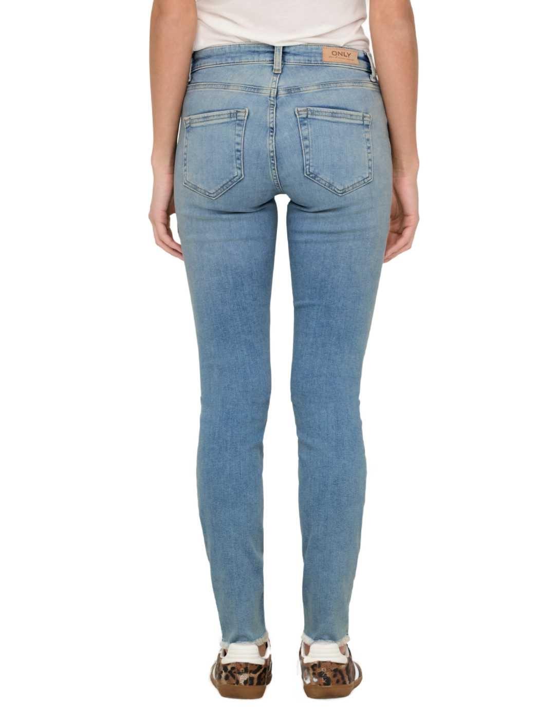 Pantalón vaquero Only Blush azul claro para mujer