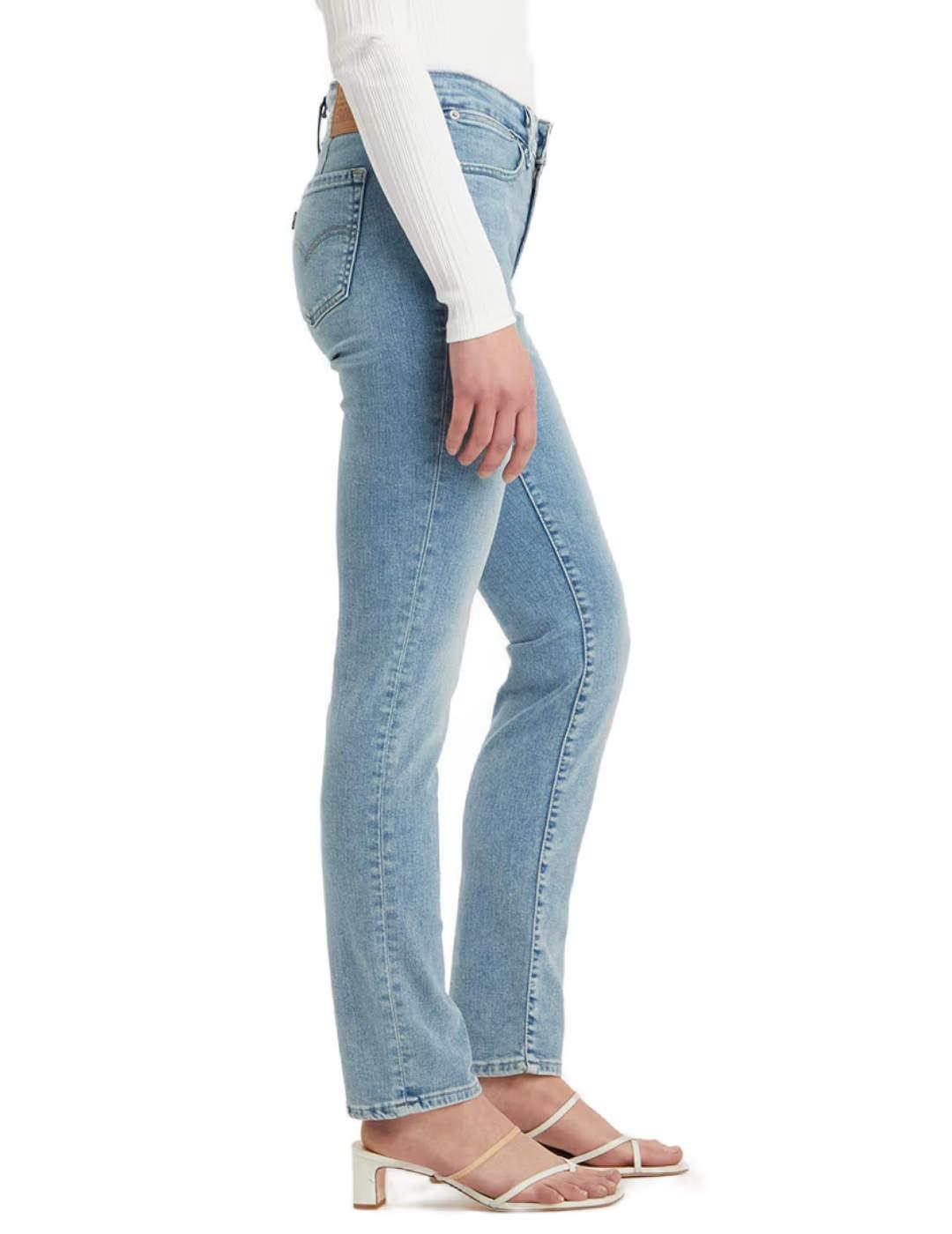Vaqueros Levi's 712™ slim light blue de mujer-&