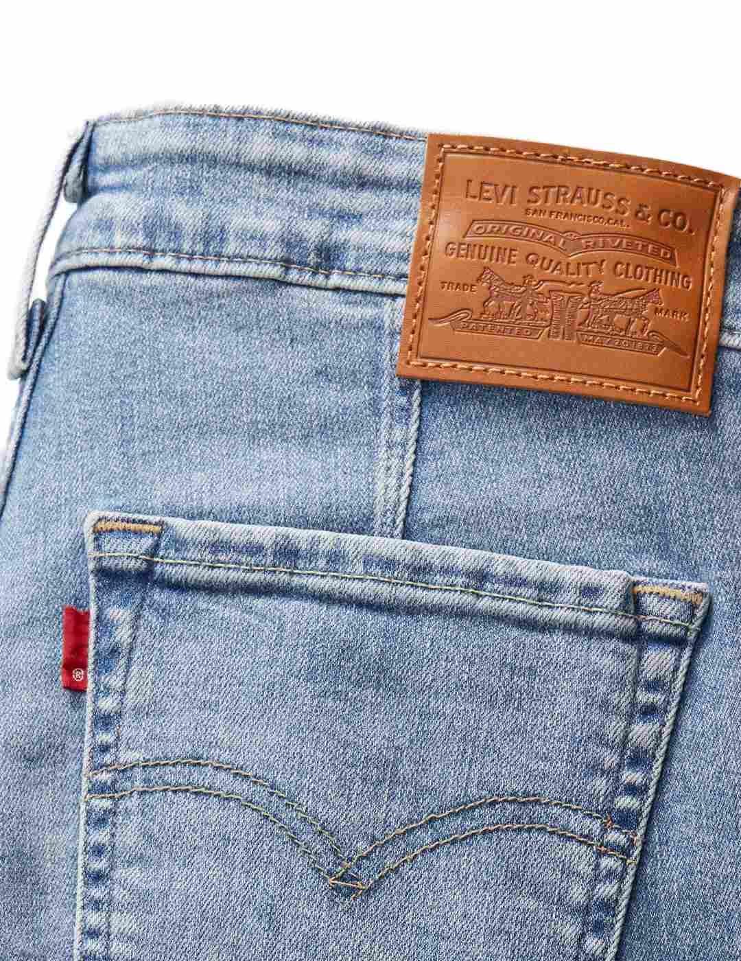 Vaqueros Levi's 712™ slim light blue de mujer-&