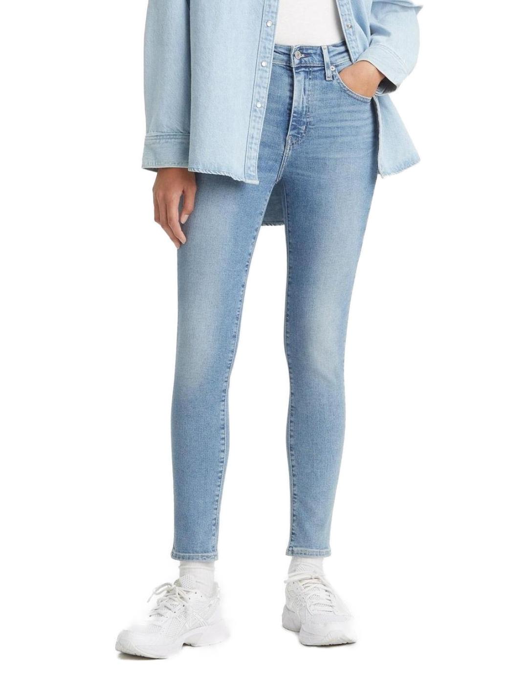 Vaqueros Levi's 721™  High rise skinny light blue mujer