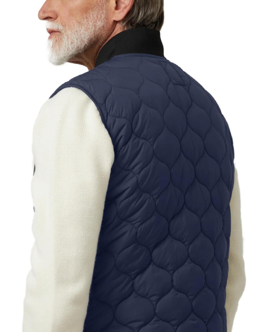 Chaleco Altonadock azul marino para hombre