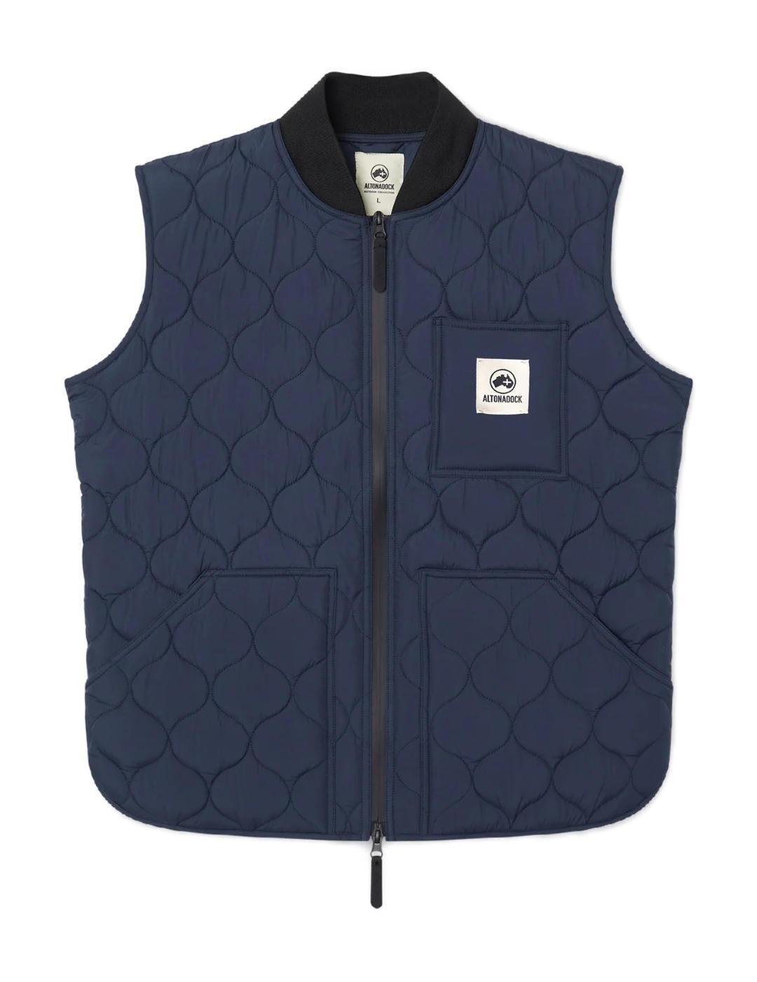 Chaleco Altonadock azul marino para hombre
