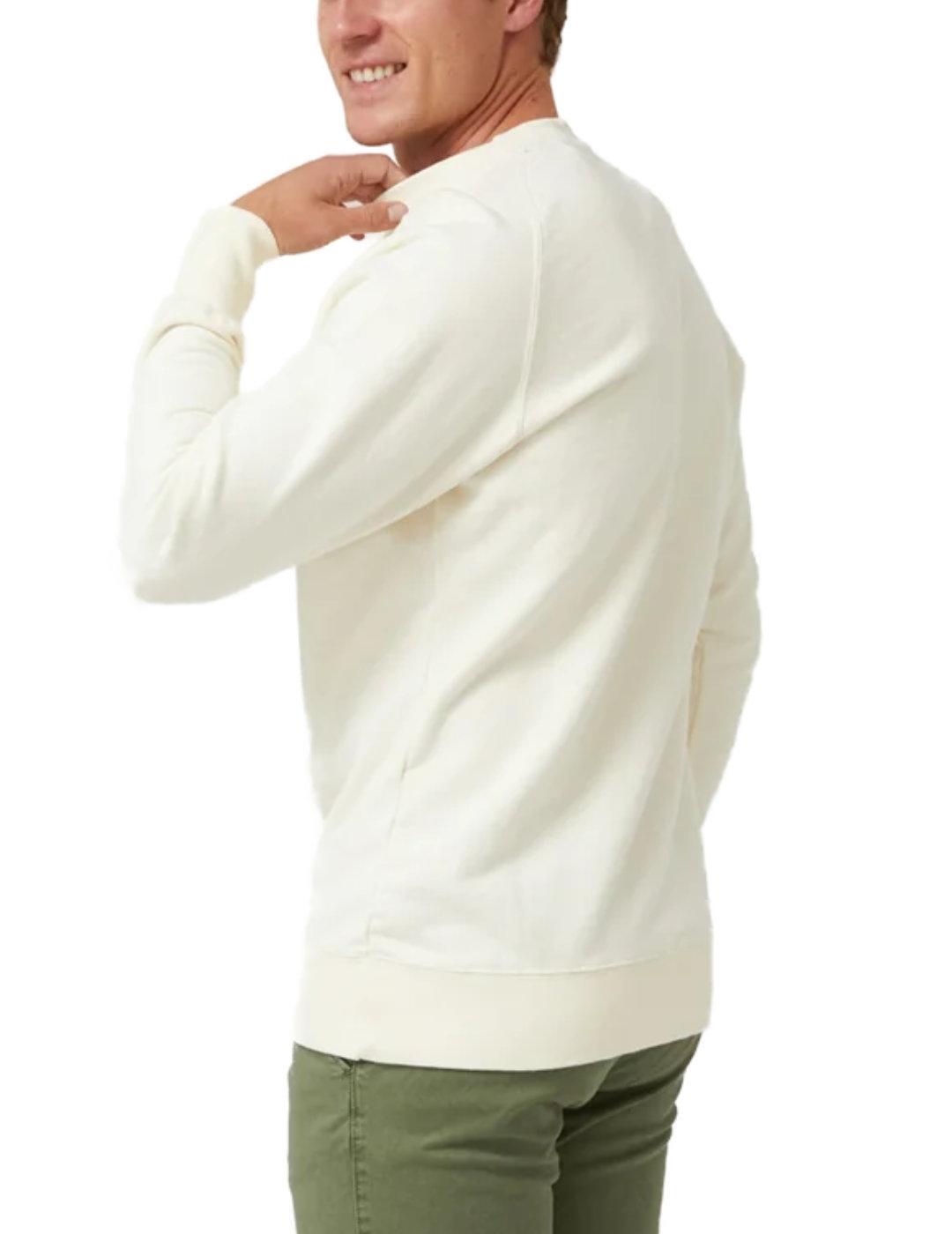 Sudadera Altonadock Cozy winter cruda sin capucha de hombre