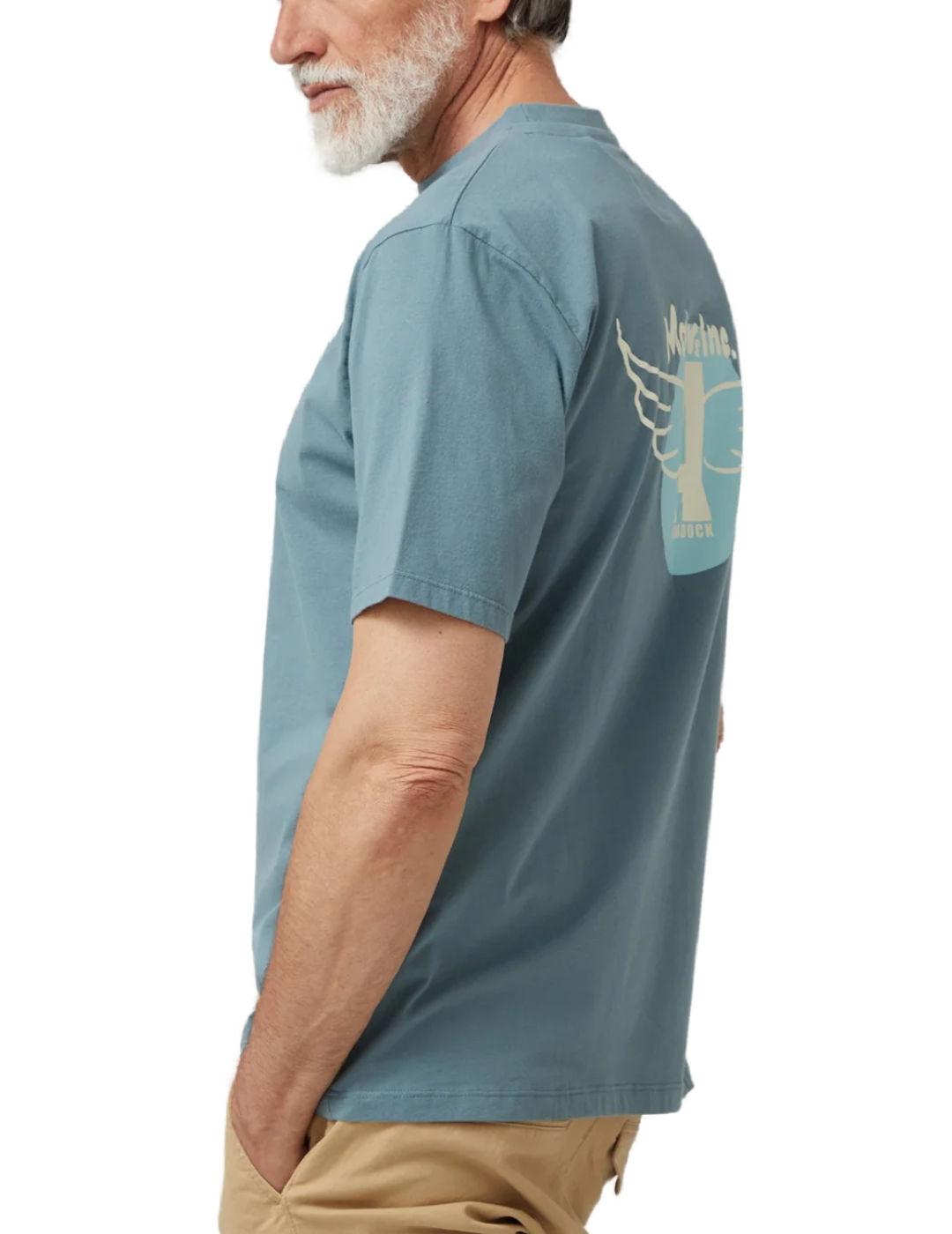 Camiseta Altonadock verde Motors Inc manga corta para hombre