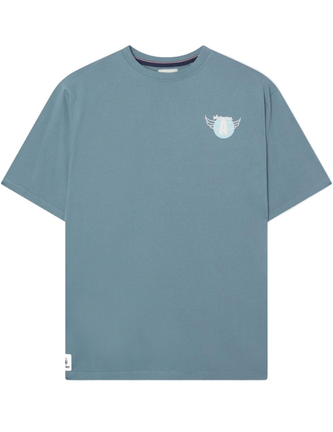 Camiseta Altonadock verde Motors Inc manga corta para hombre