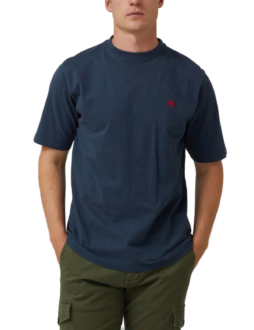 Camiseta Altonadock azul marino manga corta para hombre