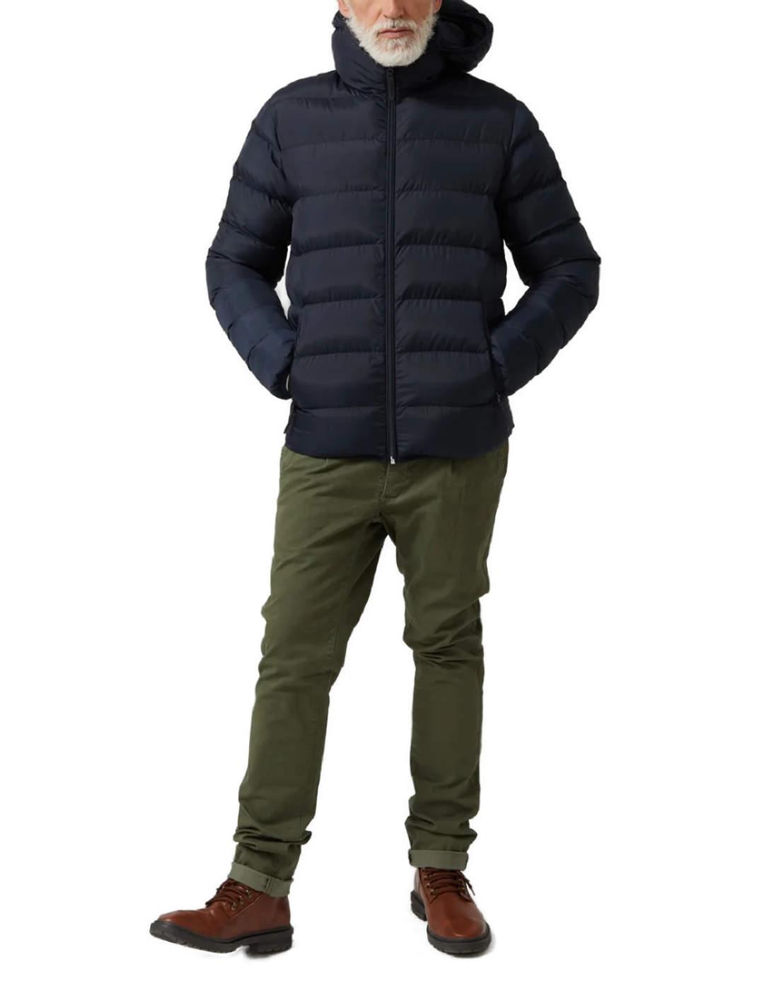 Plumas Altonadock acolchado impermeable azul marino hombre