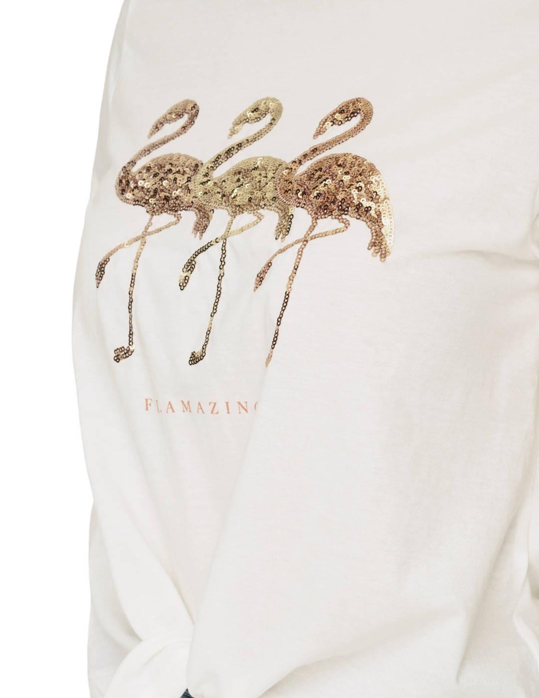 Camiseta Only Dora blanco manga corta para mujer