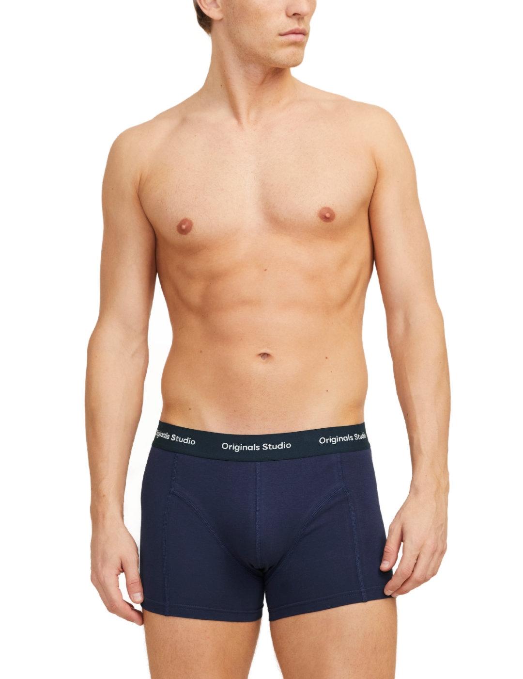 Íntimo Jack&Jones Vesterbro pack de tres para hombre