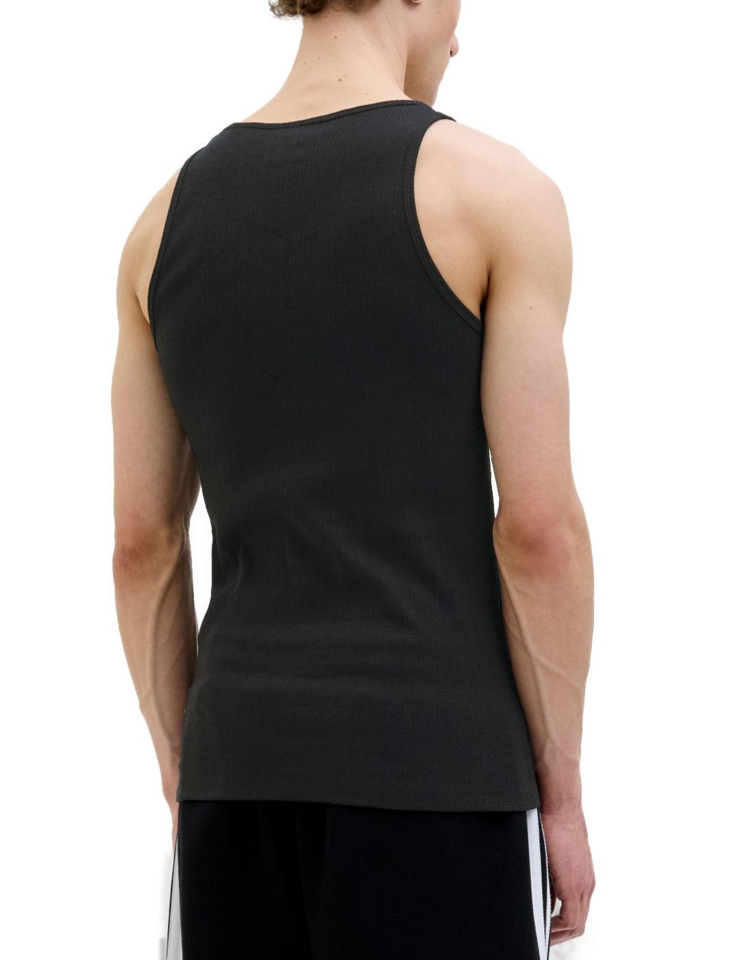 Camiseta Jack&Jons Acapulco tirantes negro para hombre