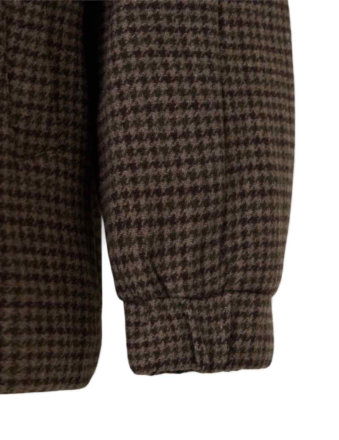 Cazadora Silbon pata gallo marrón hombre-Nh