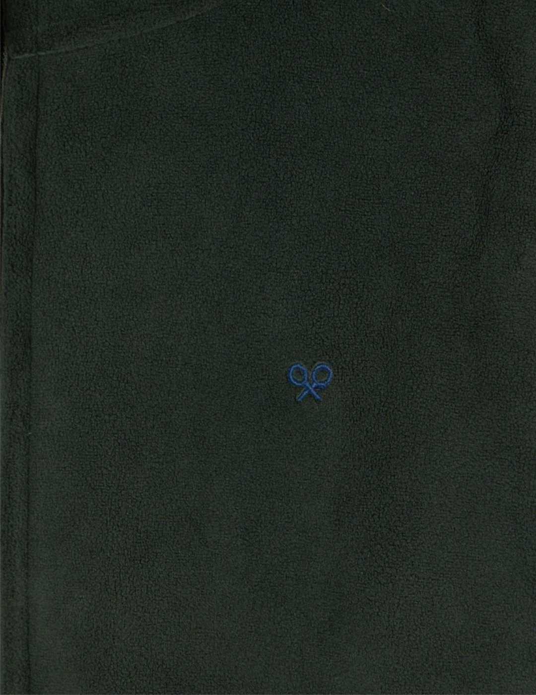 Forro Silbon polar clasico verde hombre-Nh