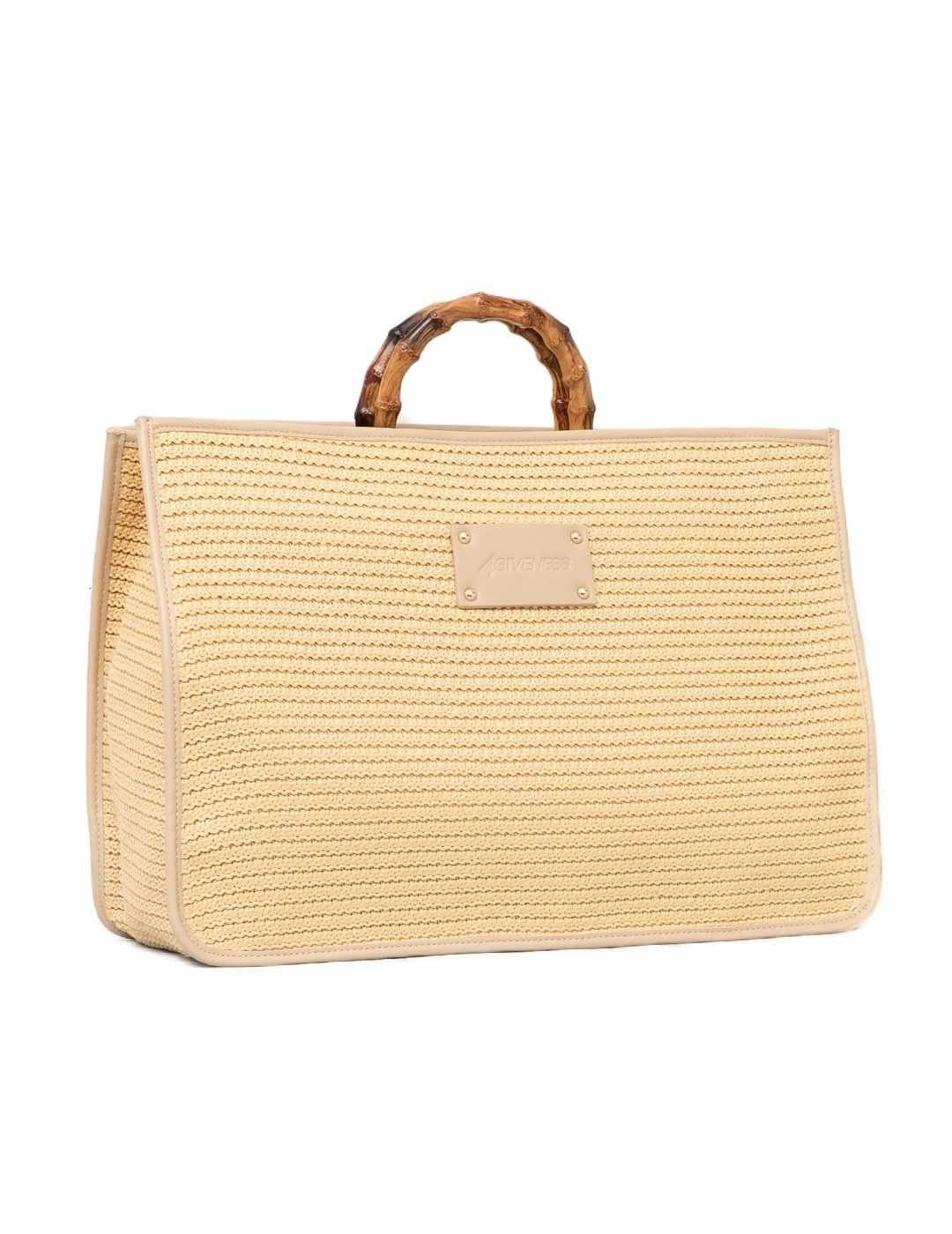 Bolso 4Givennes saint tropez big natural para mujer