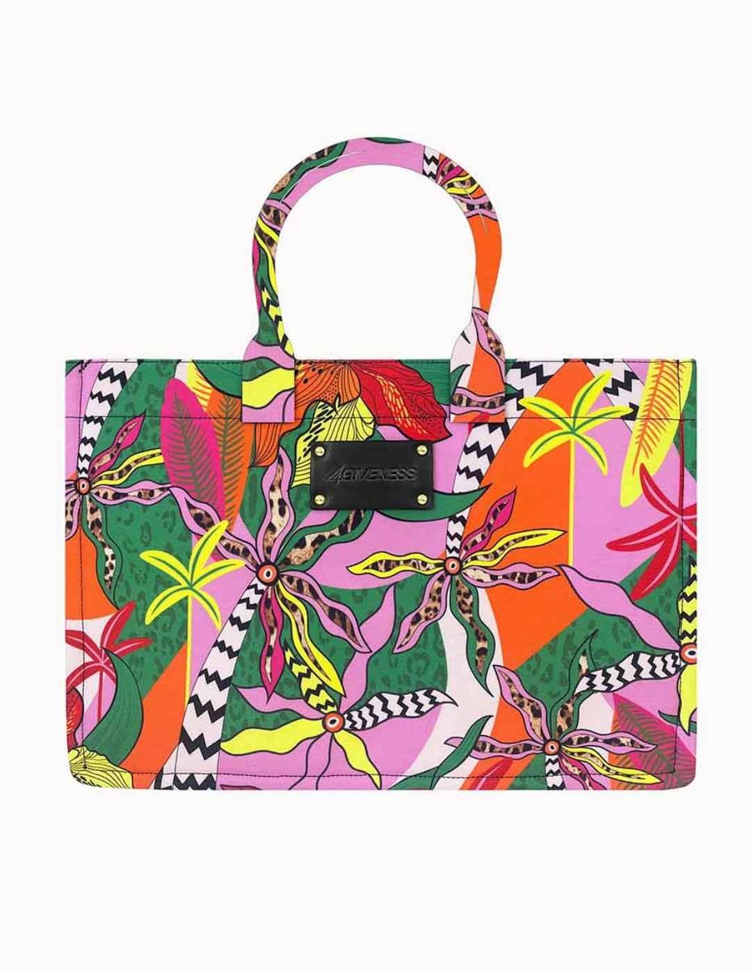Bolso 4Givennes Bag big saint tropez floral de mujer