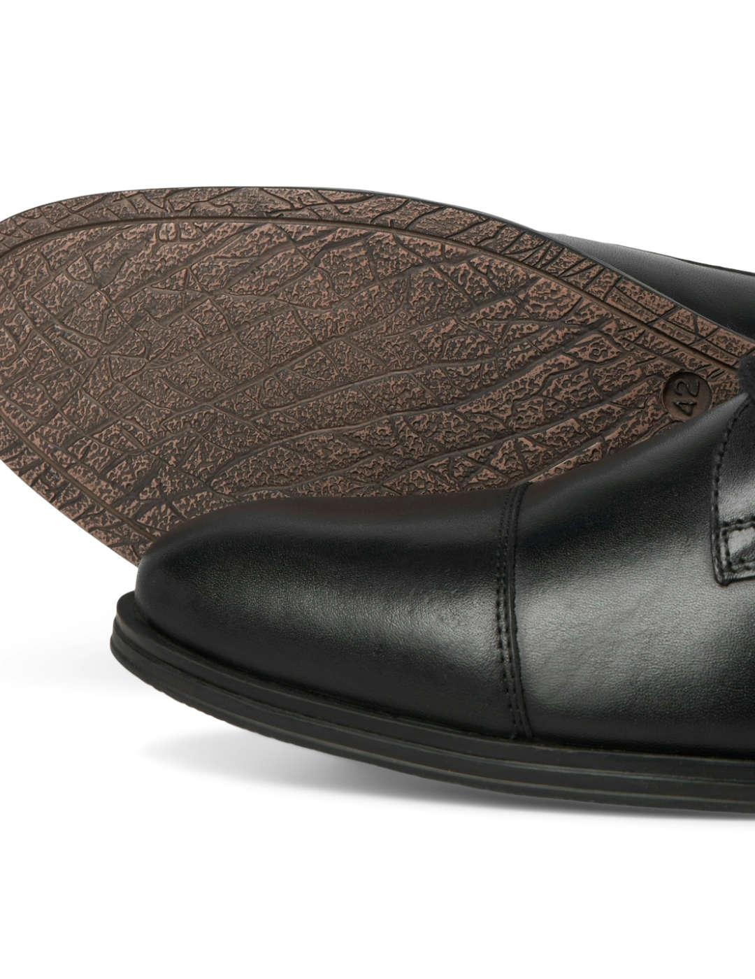 Zapato Jack & Jones Raymond negro de vestir para hombre