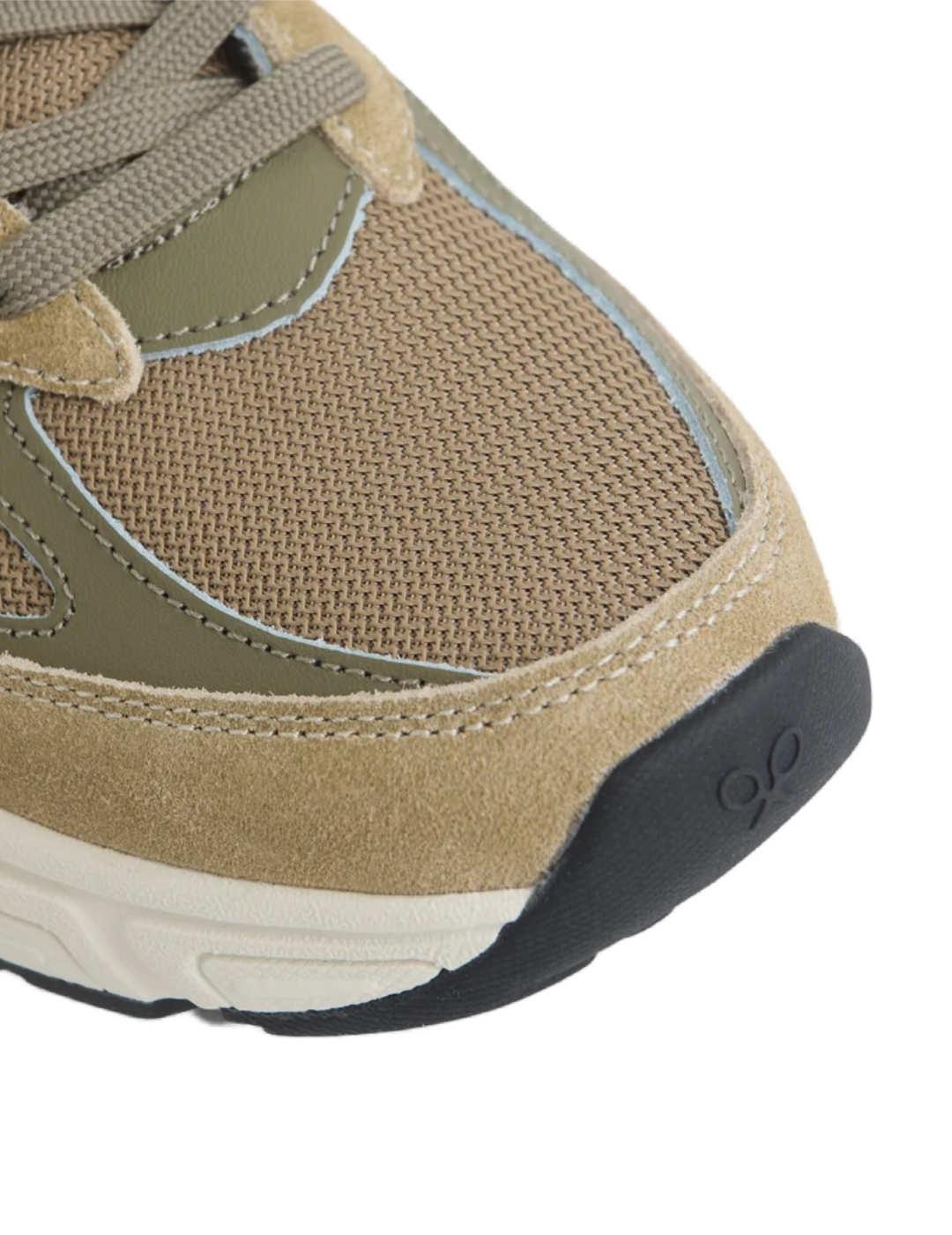 Zapatilla Silbon running tonos verdes para hombre