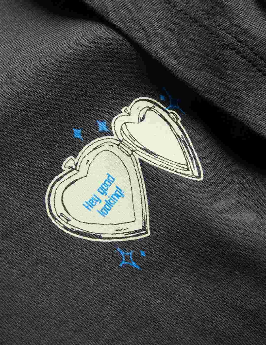 Camiseta JJXX negra manga corta para mujer