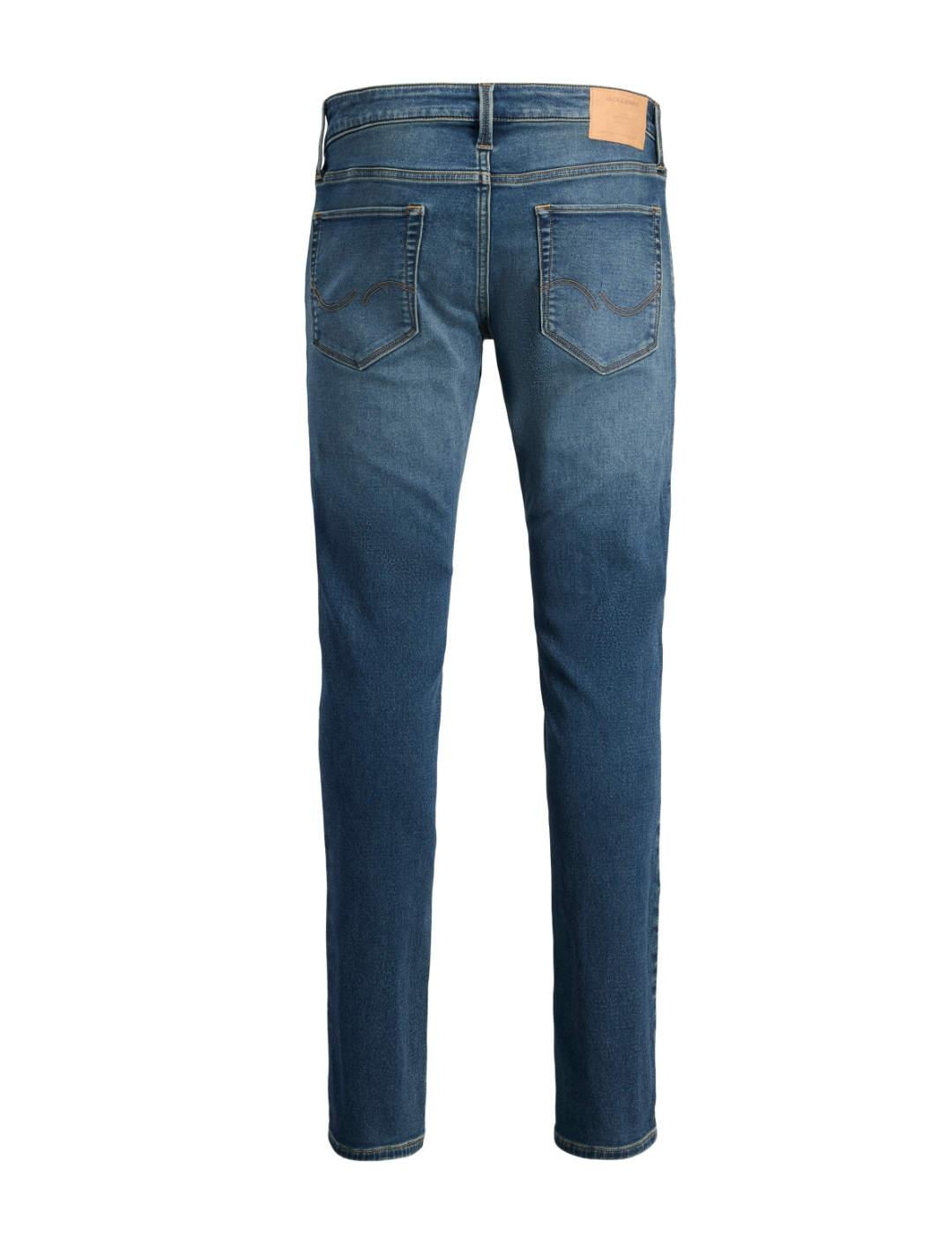 Vaquero Jack&Jones Glenn azul medio desgastado para hombre