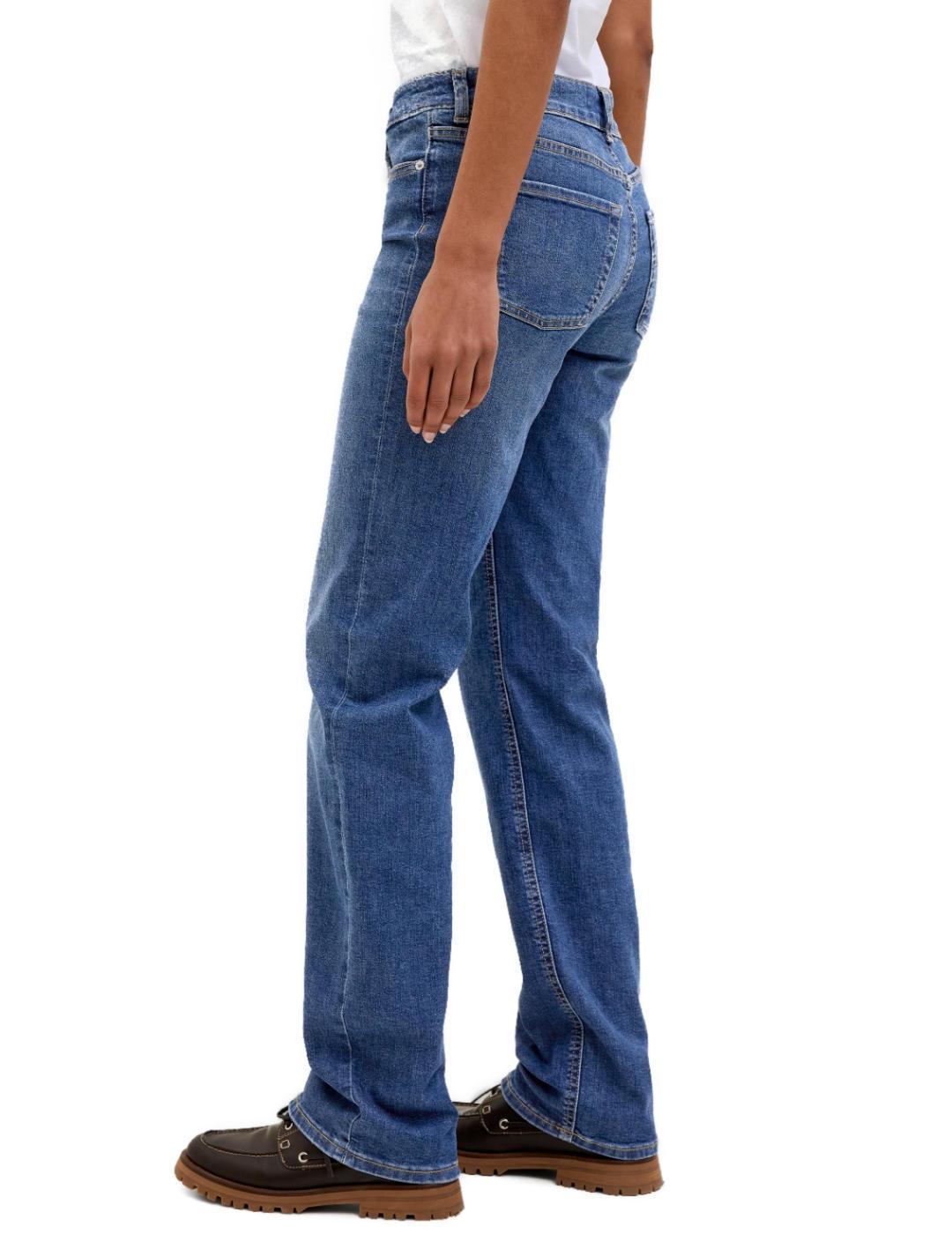 Vaquero JJXX Nice azul medio flare tiro alto para mujer