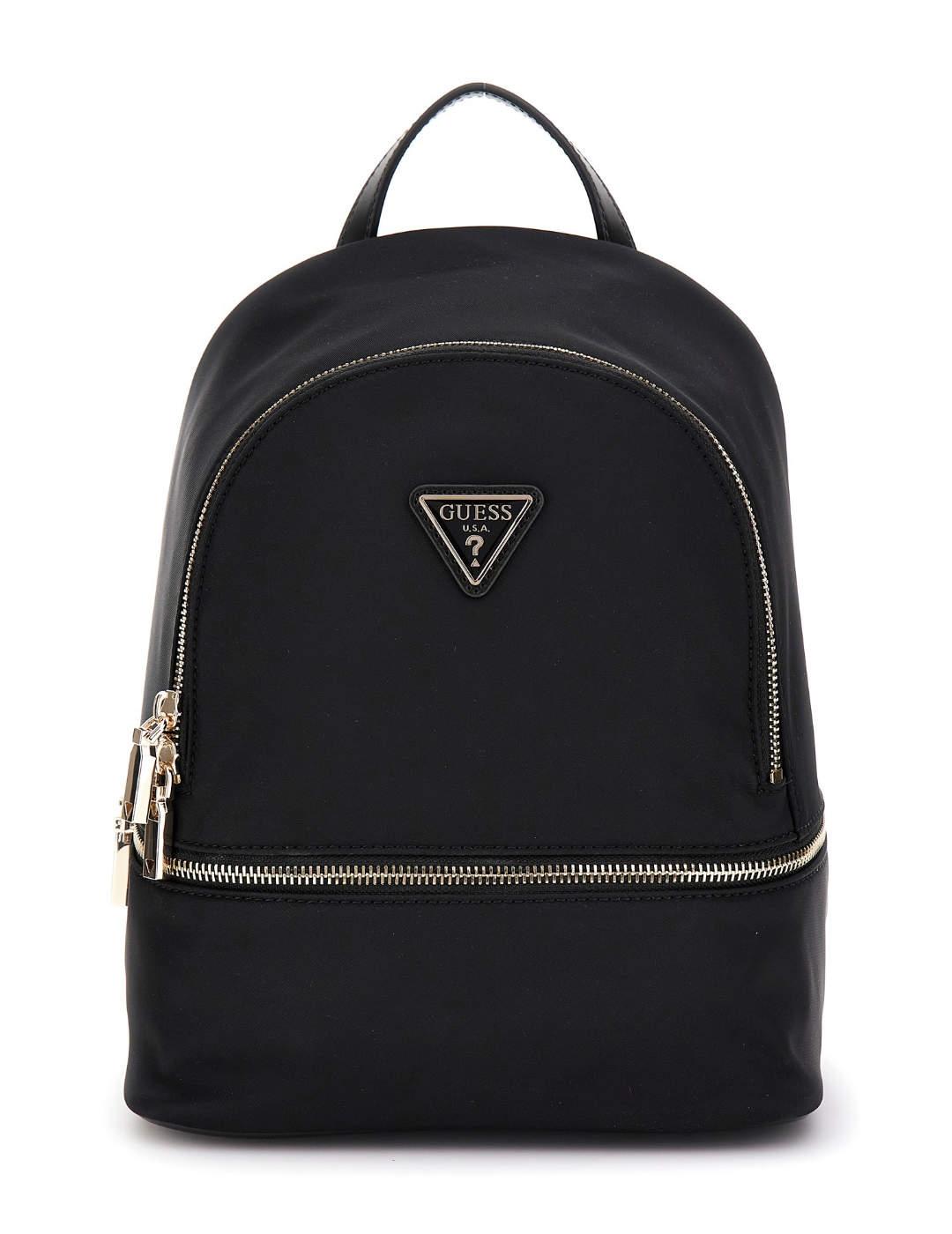 Mochila Guess Follie negra para mujer