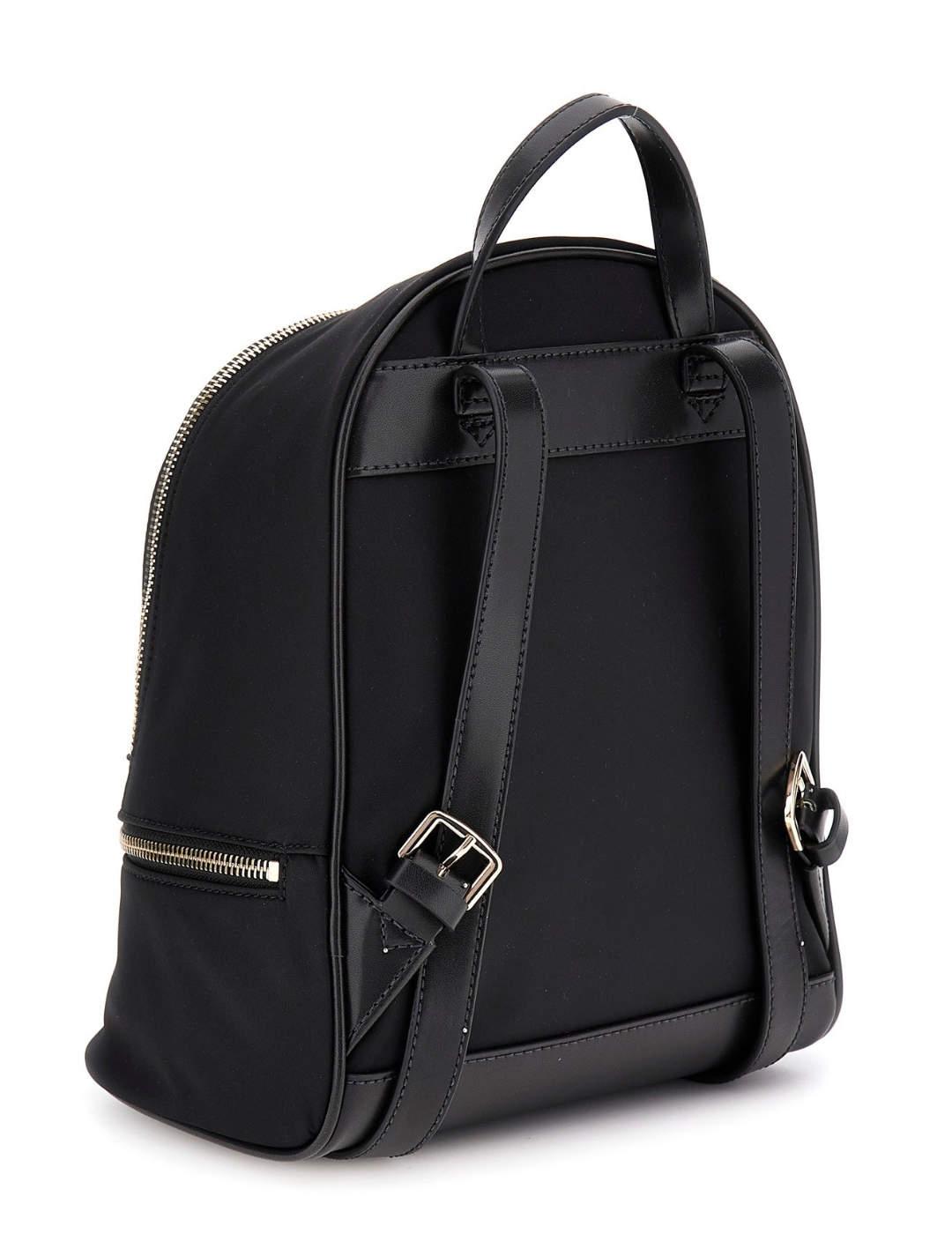 Mochila Guess Follie negra para mujer