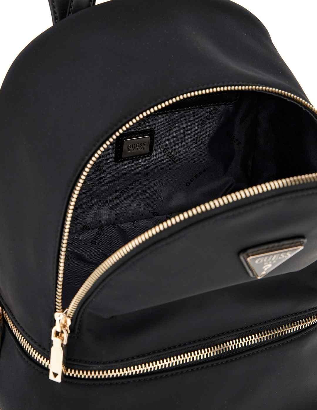 Mochila Guess Follie negra para mujer