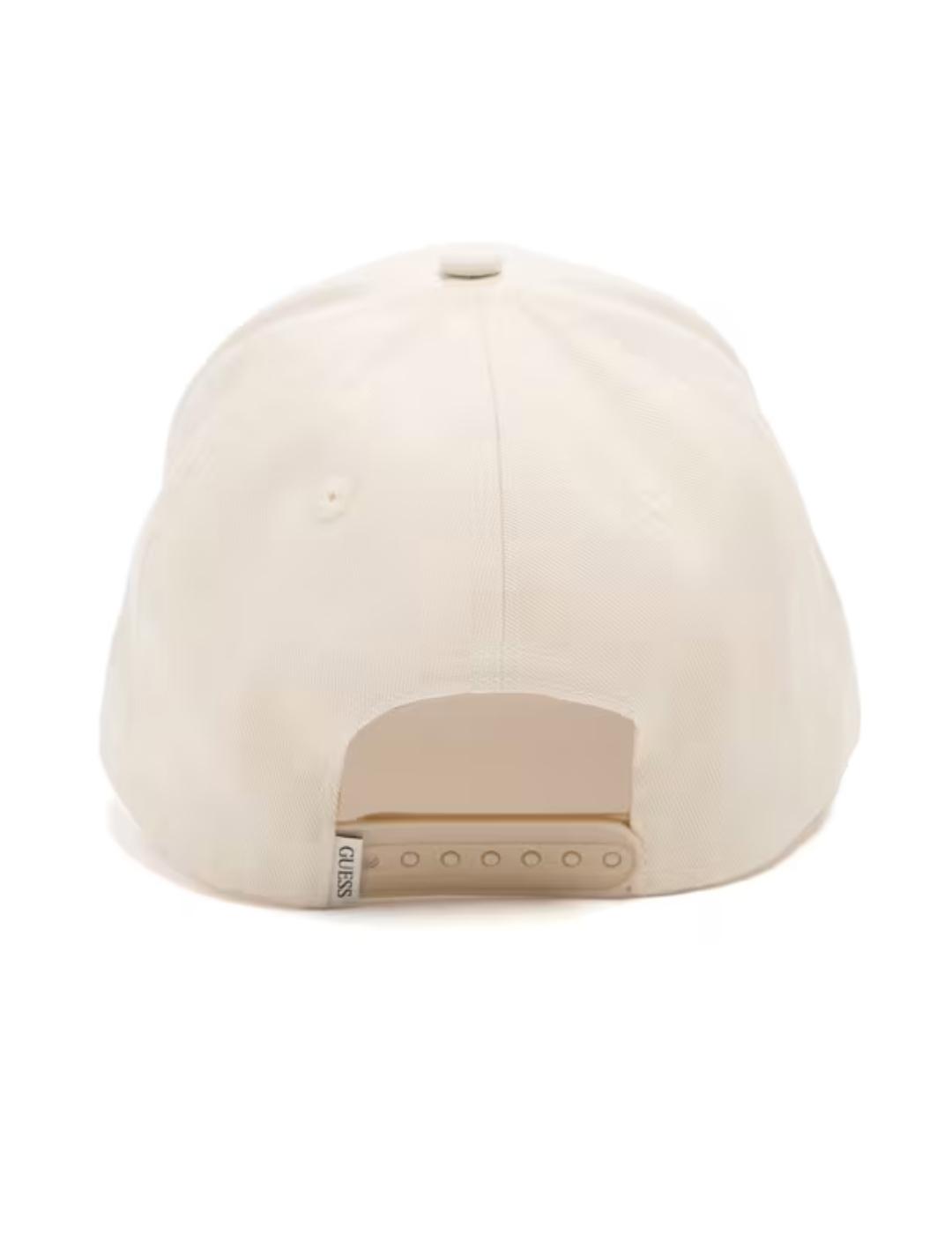 Gorra beisbolera Guess Classic Dad beige de hombre