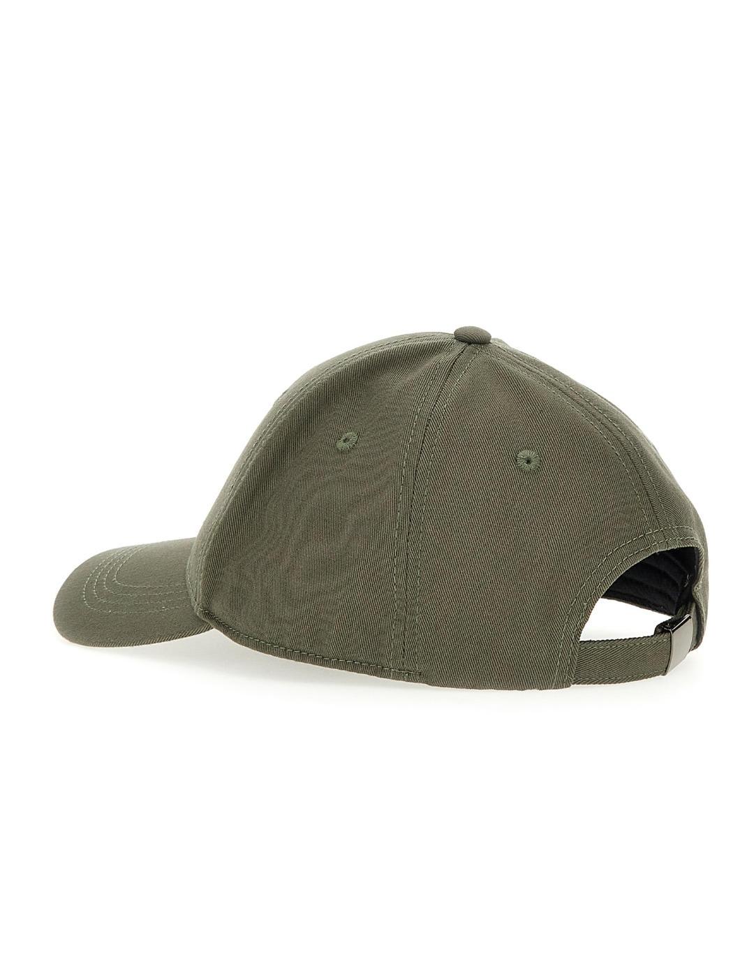 Gorra beisbolera Guess Baseball verde triángulo para hombre
