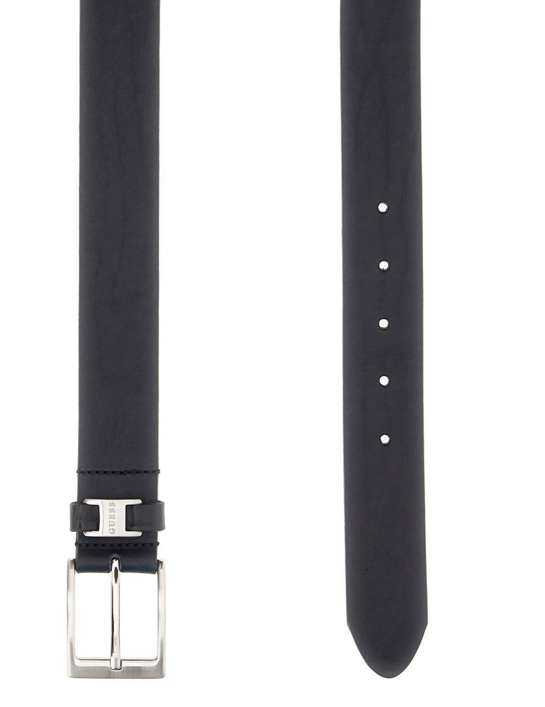 Cinturón Guess Not Adj & Not Rev azul piel para hombre