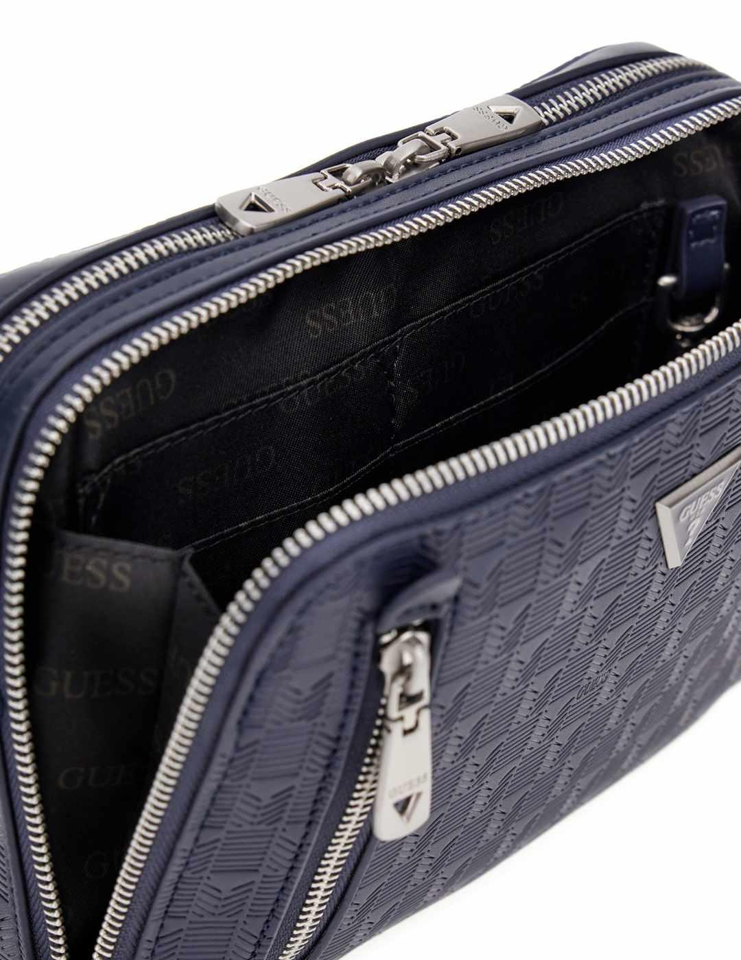 Bandolera Guess Torino azul oscuro asa para hombre