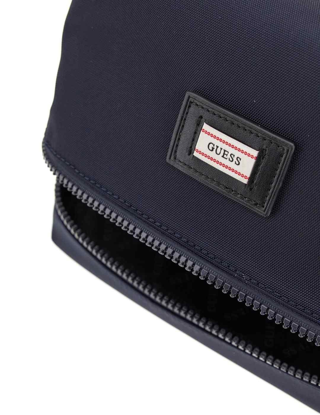 Neceser Guess Arezzo azul oscuro logo para hombre