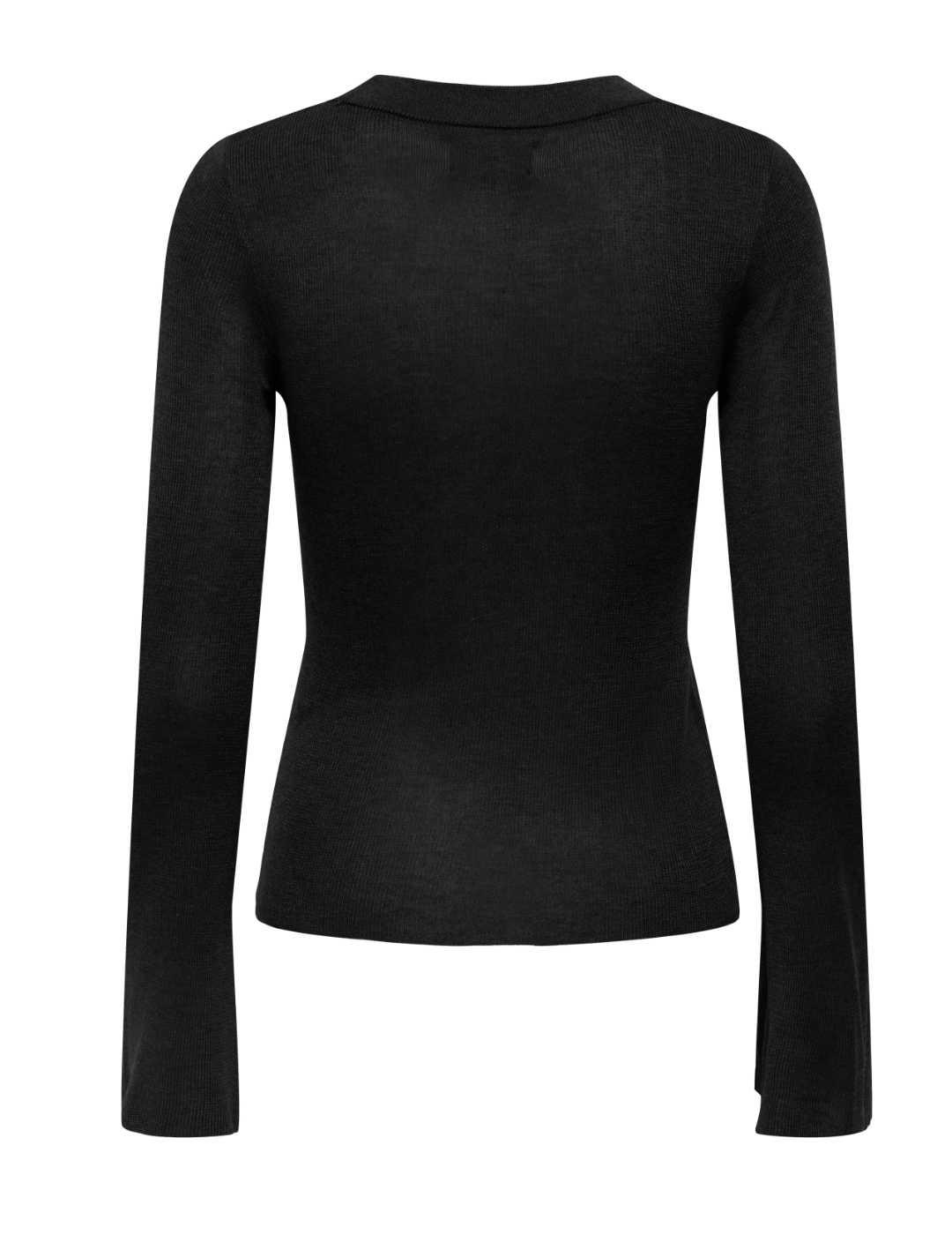 Jersey Only Tara negro manga larga para mujer