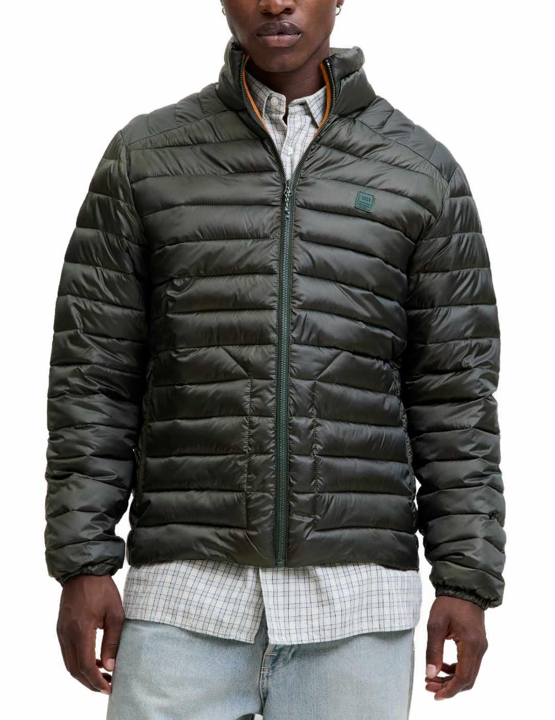 Chaqueta Jack&Jones Prime verde acolchado para hombre
