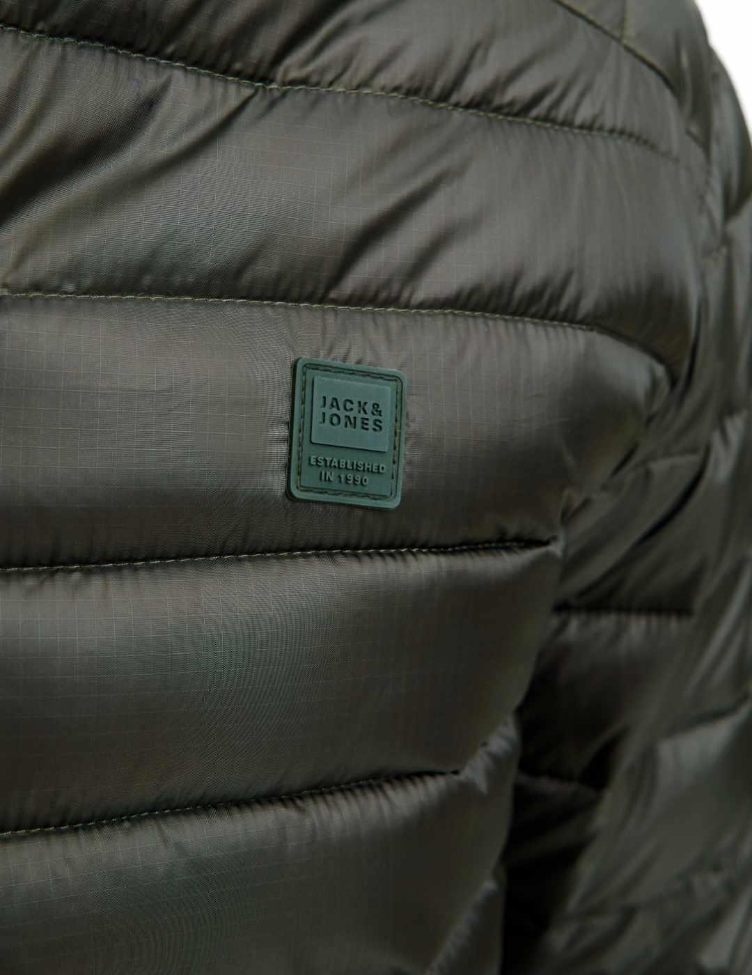 Chaqueta Jack&Jones Prime verde acolchado para hombre