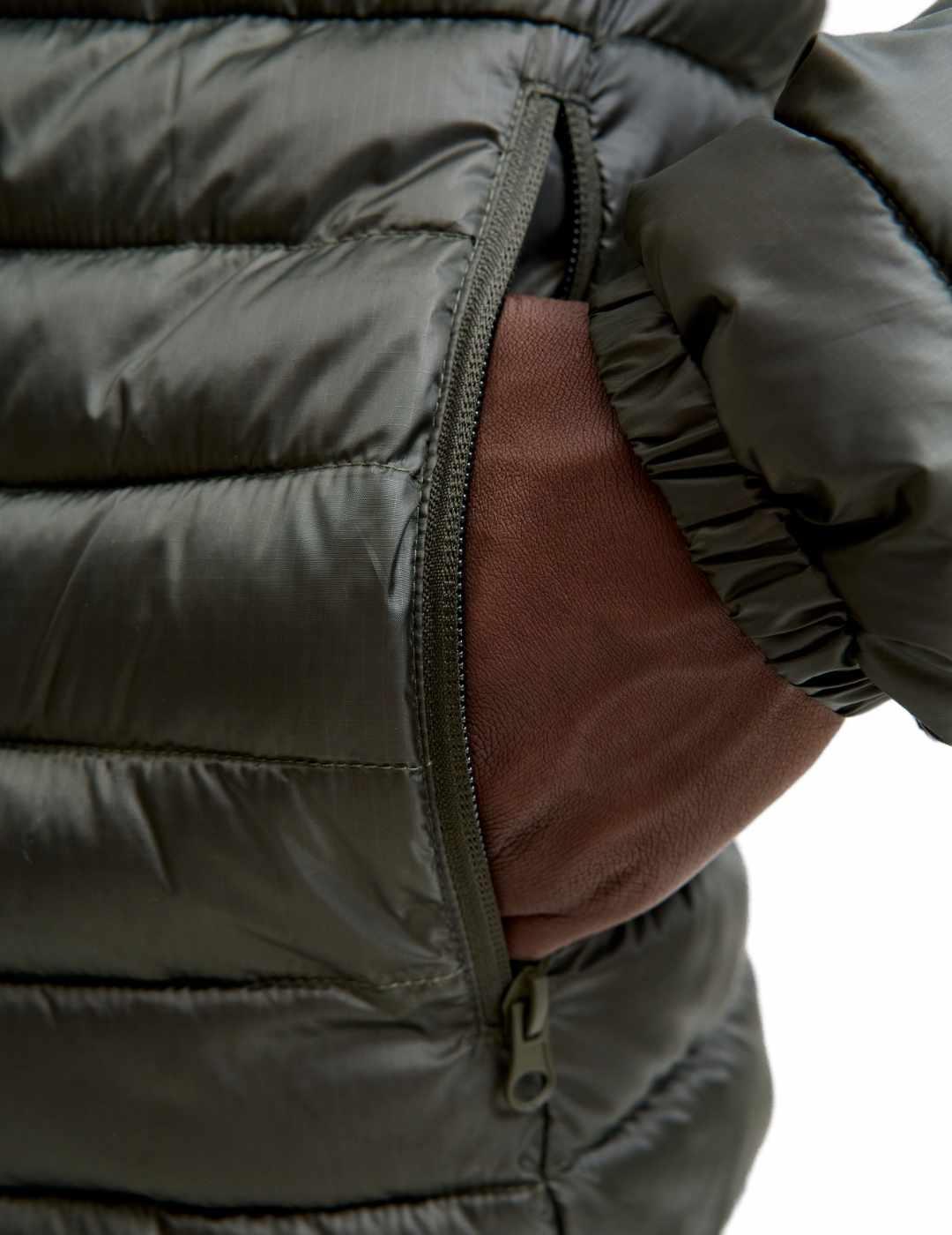 Chaqueta Jack&Jones Prime verde acolchado para hombre