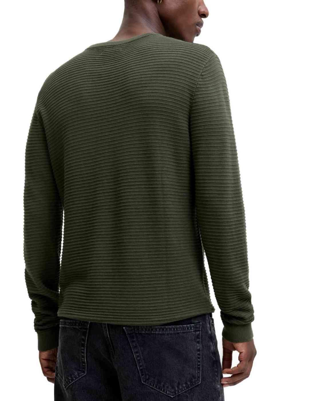 Jersey Jack&Jones Otto verde cuello redondo para hombre