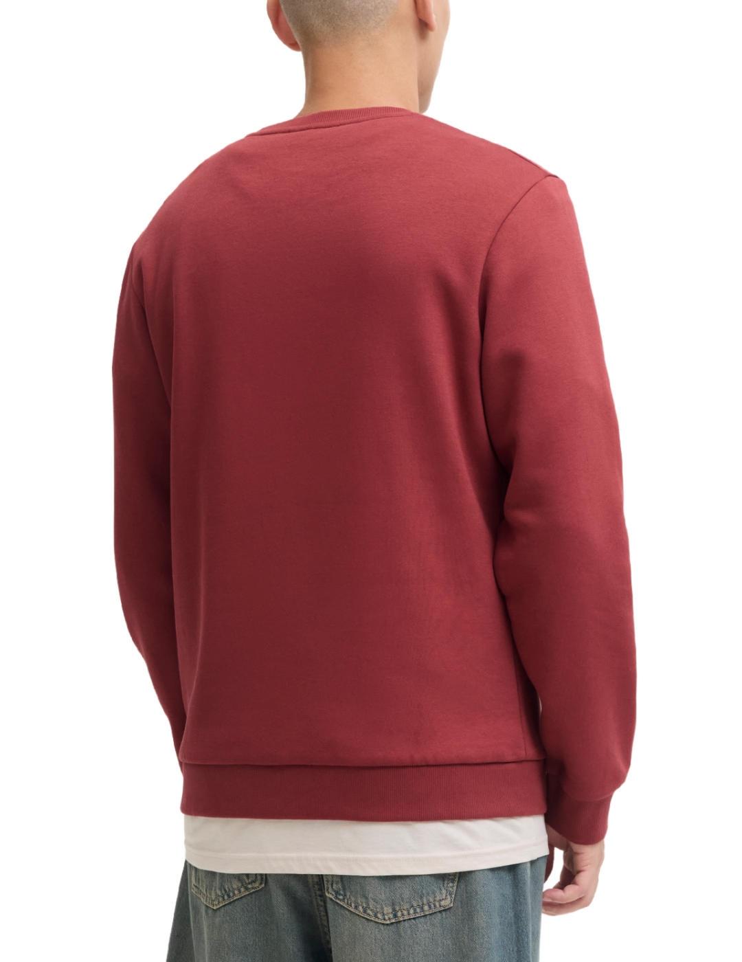 Jersey Jack&Jones Christmas rojo dibujo reno de hombre