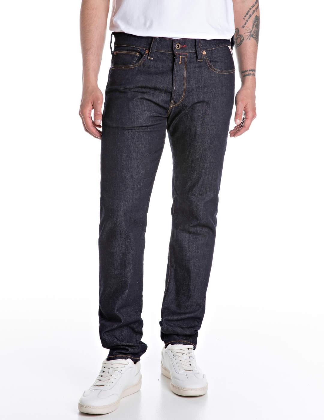Vaquero Replay Neaal azul oscuro slim fit para hombre