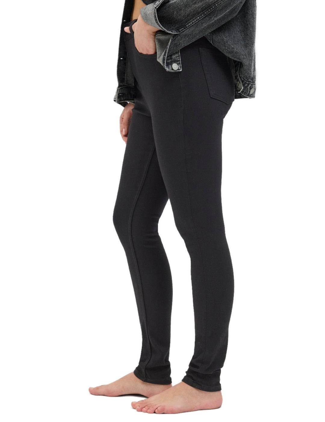 Pantalón vaquero JJXX Vienna skinny negro para mujer