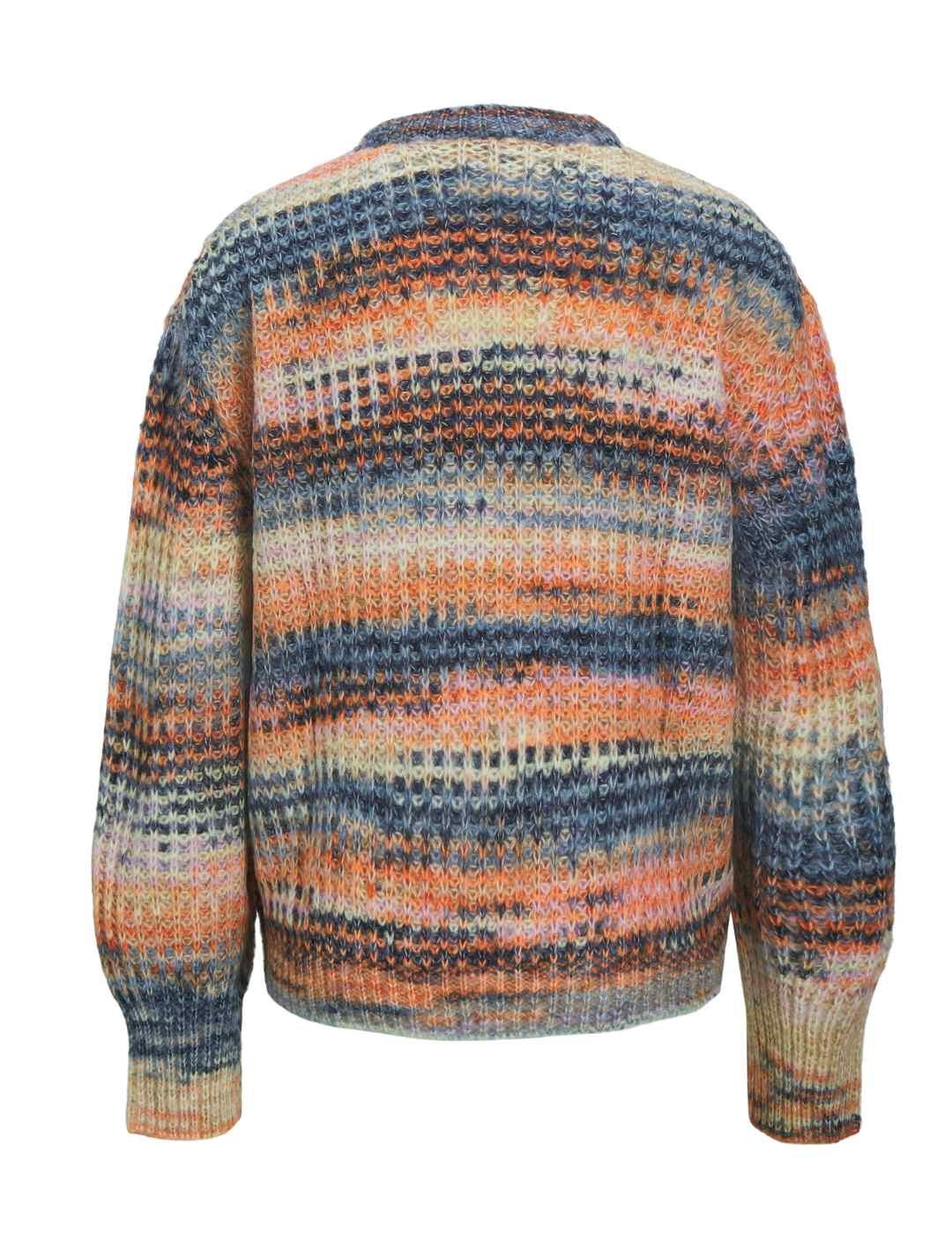 Jersey JJXX Simone multicolor punto grueso para mujer