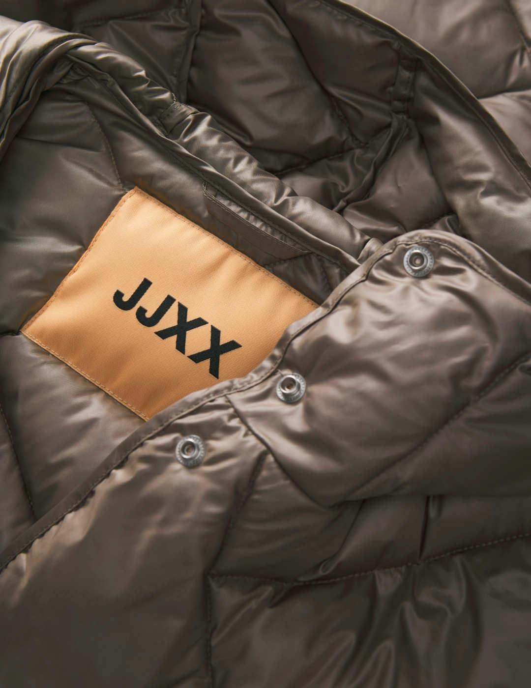 Plumas JJXX Nova gris intenso metalizado para mujer