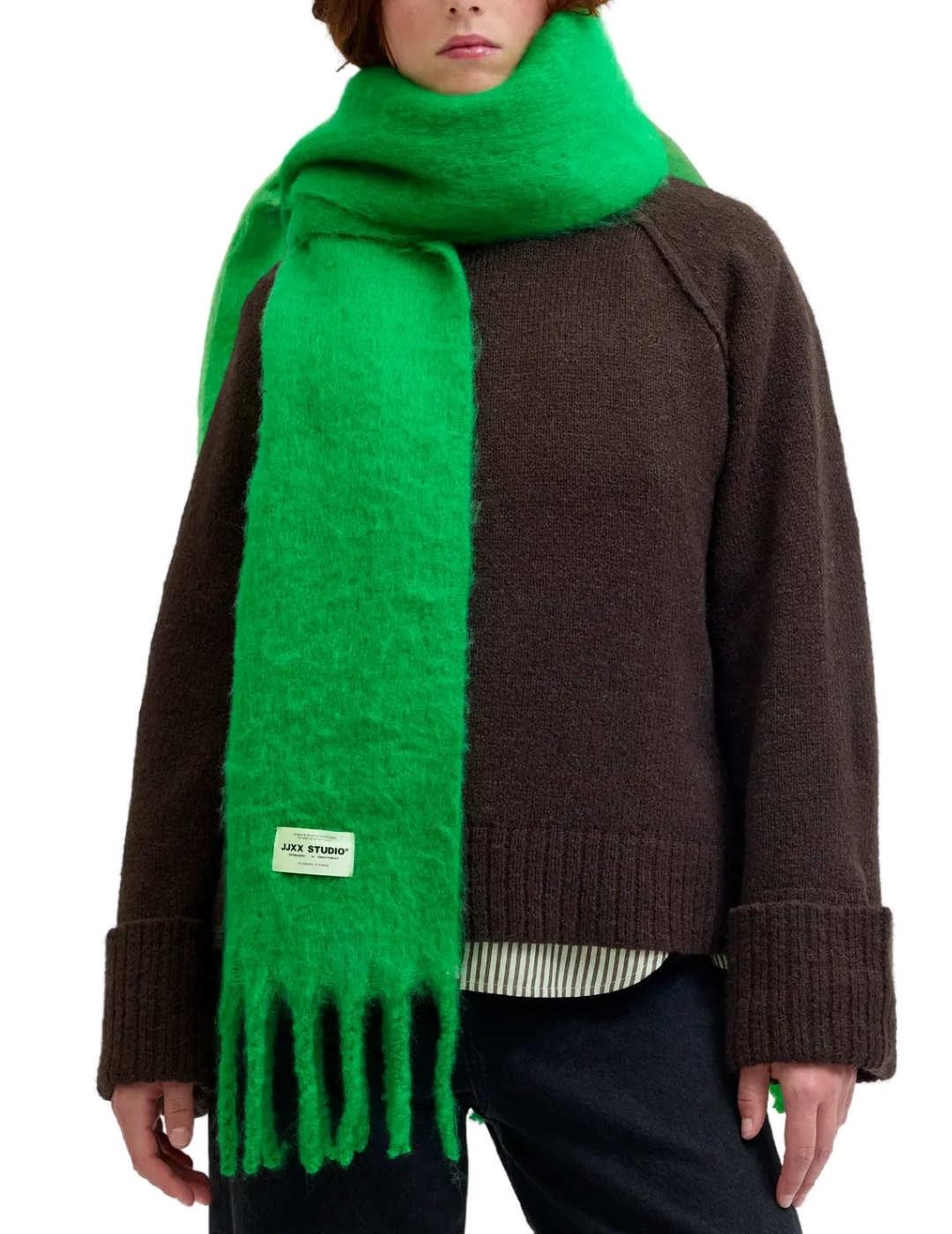 Bufanda JJXX Leslie verde para mujer