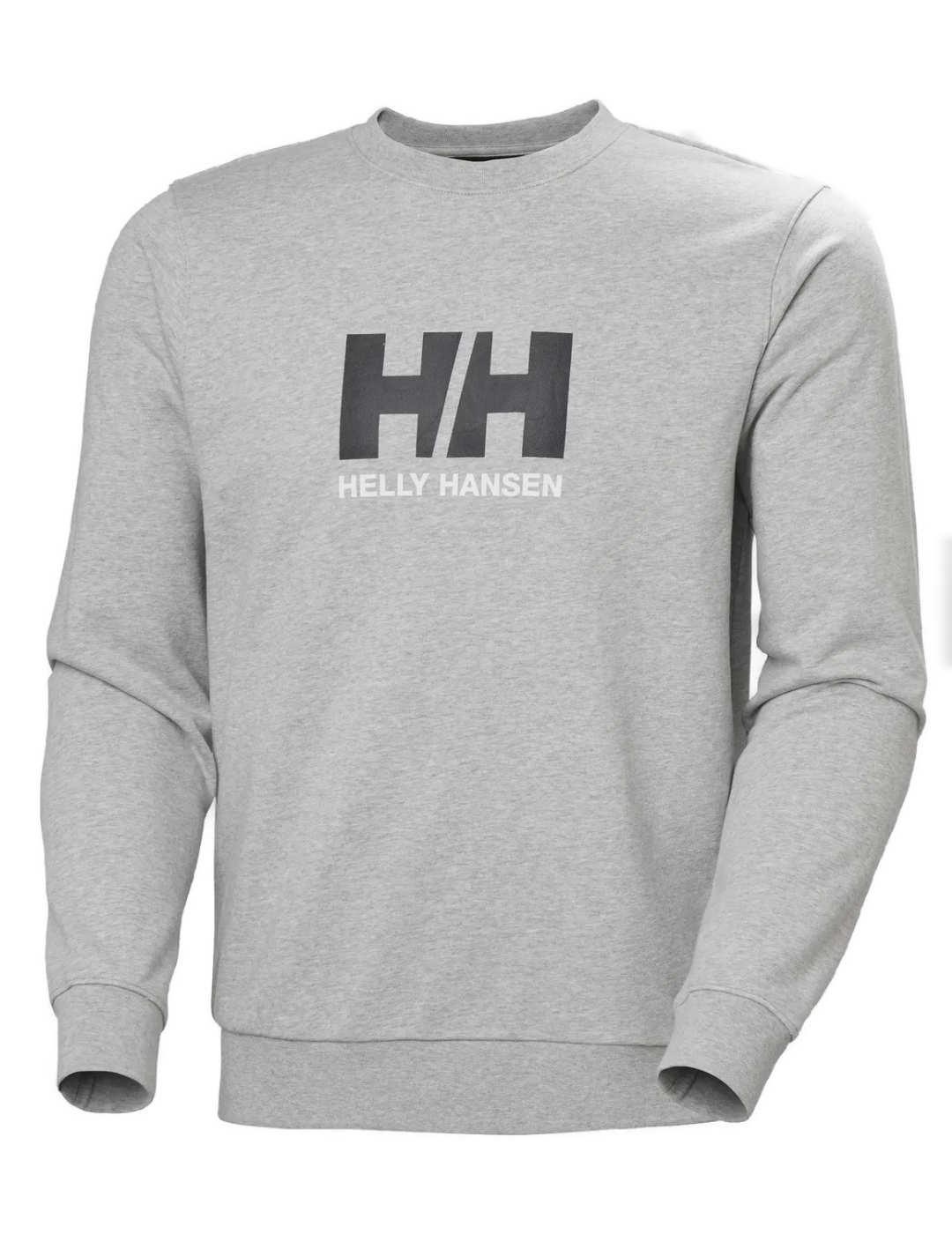 Sudadera Helly Hansen Logo gris sin capucha para hombre