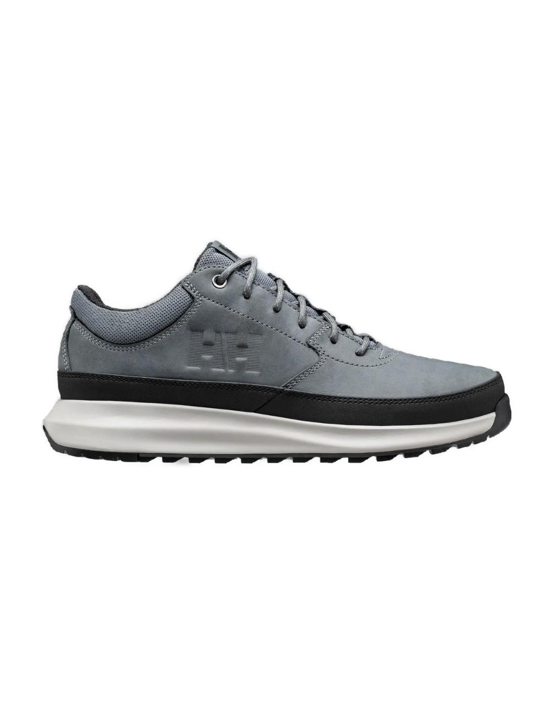 Zapatillas Helly Hansen gris piel impermeable para hombre